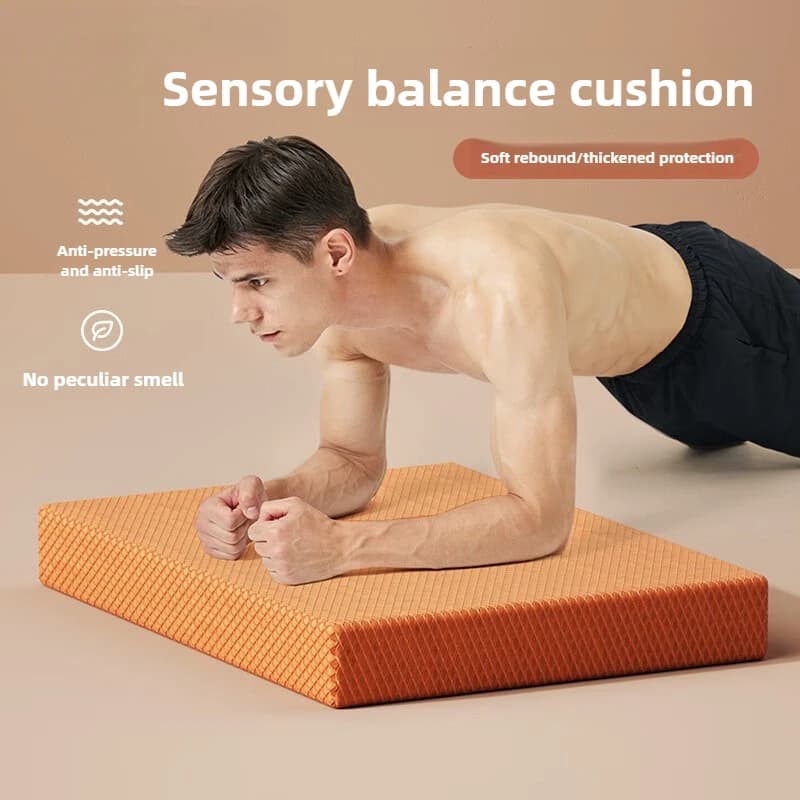 50*40*6 cm Yoga Equilibrio Zerbino Ad Alto Rimbalzo Fitness Massaggiatore Riabilitazione Allenamento Cuscino del Sedile Imbosso Pad
