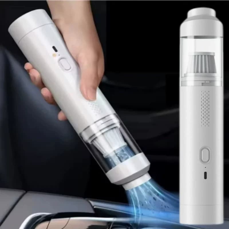 Aspirapolvere Portatile per Auto Senza Fili con Motore Brushless, Aspiratore e Soffiatore per Auto e Casa