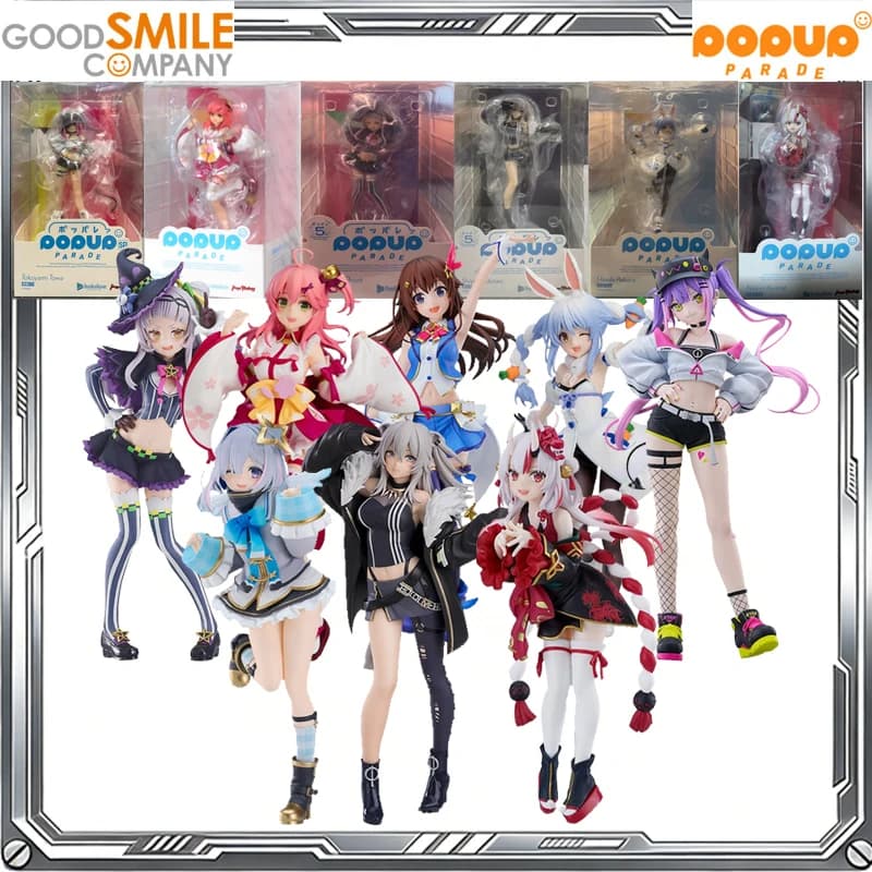 Good Smile Original POP UP PARADE hololive Anime Murasaki Shion Shishiro Botan Usada Pekora Nakiri Ayame Action Figure Giocattoli Regalo