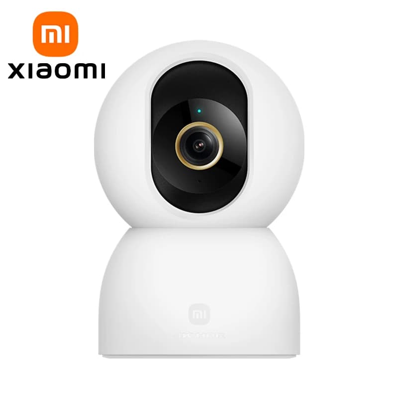 XIAOMI 360 ° Smart Camera 4, Wi-Fi dual-band 6,8MP 4K HDR AI Tracking, Baby monitor di sicurezza domestica, versione cinese con adattatore
