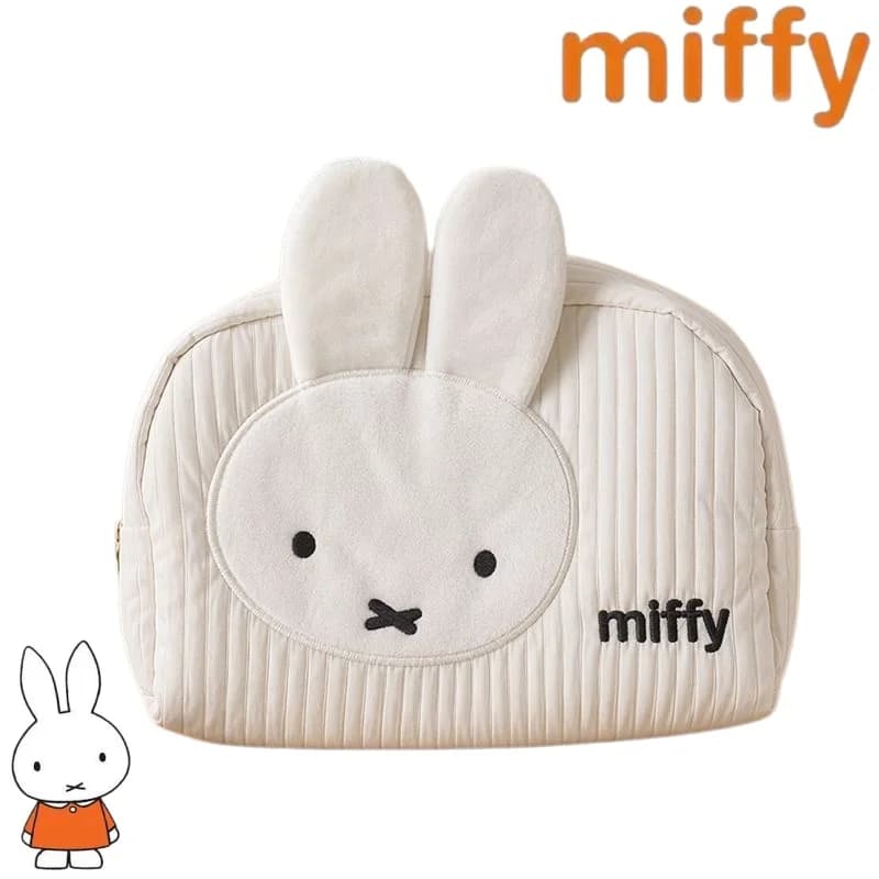 Creative Miffy Bunny Series Sweet and Cute Cartoon Pattern New Travel Fashion Portable Large Capacity Toiletry and Makeup Bag