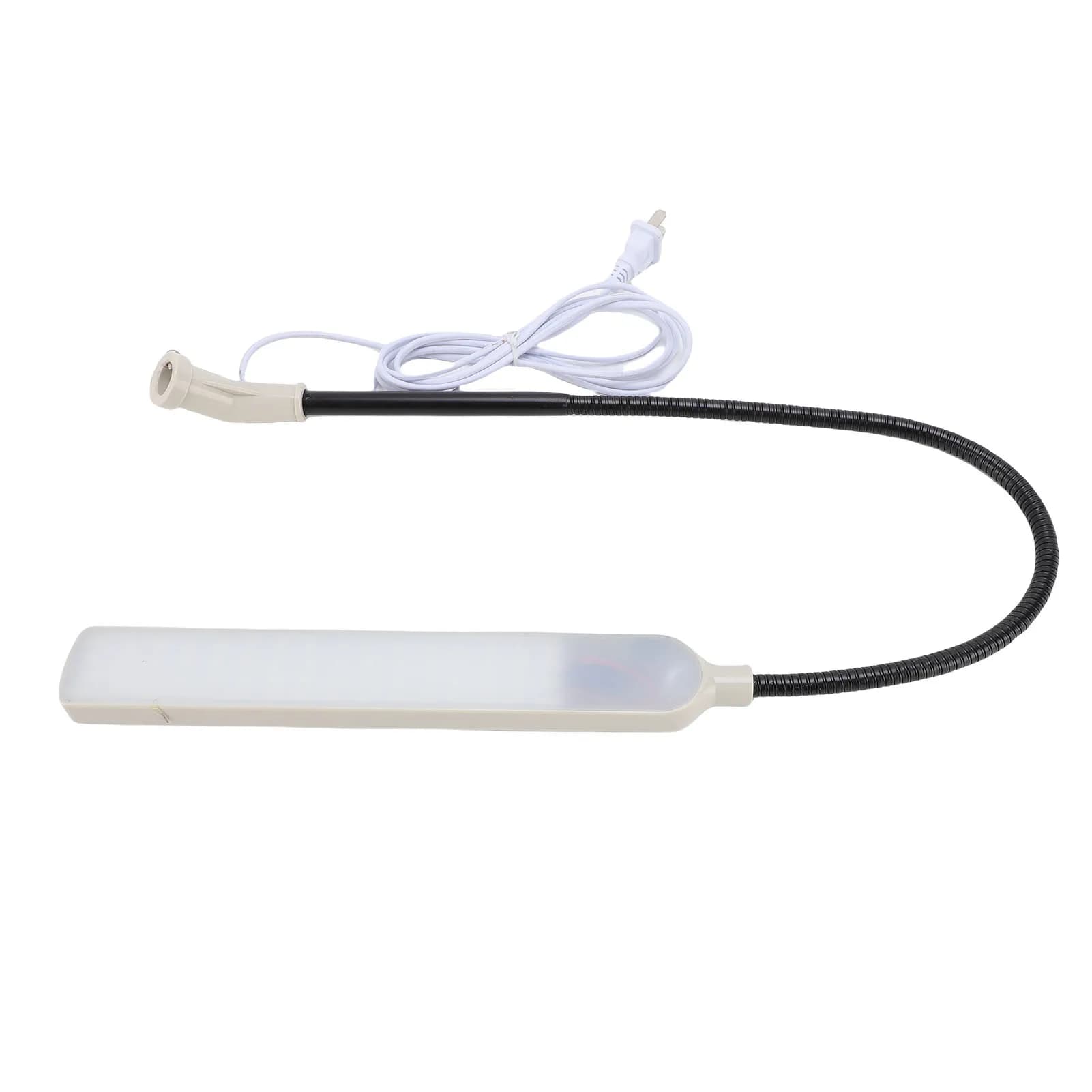 Luce per macchina da cucire industriale Luce per macchina da cucire 64 perline LED Lampada per illuminazione industriale ruotabile a 360 gradi Plastica 10W