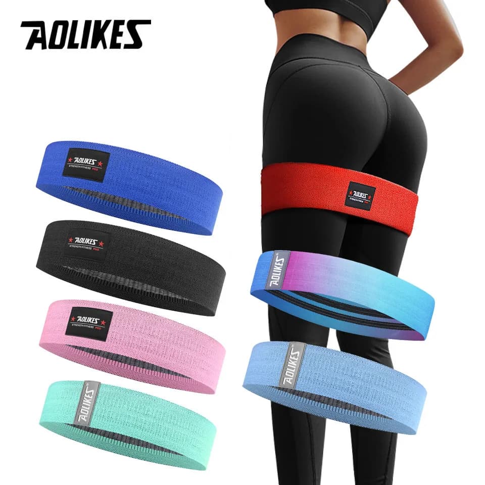 AOLIKES Unisex Booty Band Hip Circle Loop Resistance Band Training exercise for legs Glute Butt Squat Bands Design non-slip