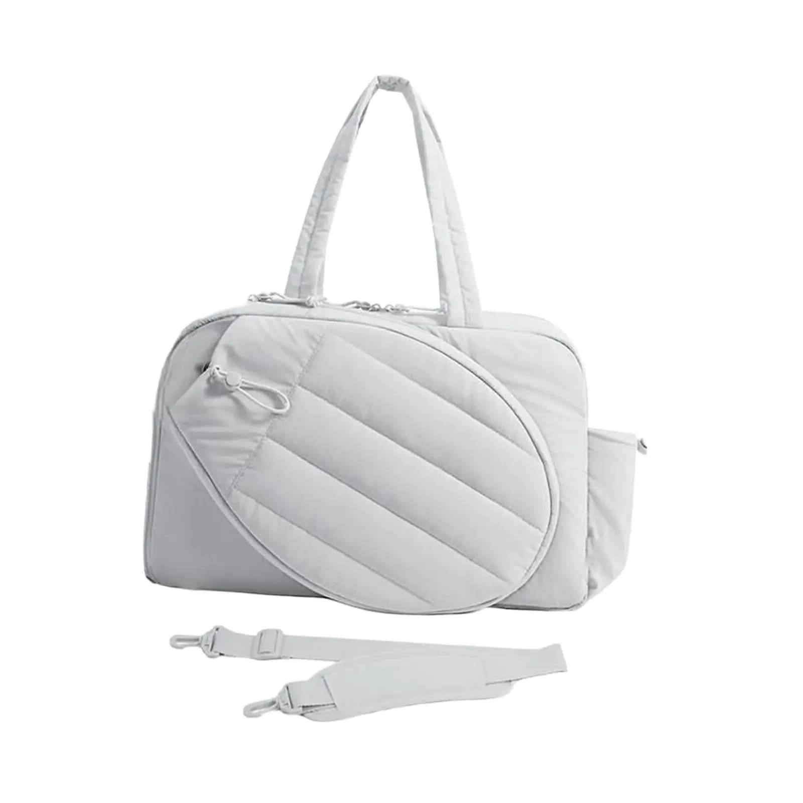 Tennis Racket Bag Versatil with Removable Shoulder Strap Sports Duffle Bag Sports Gear Badminton Racket Carry Bag for Adults