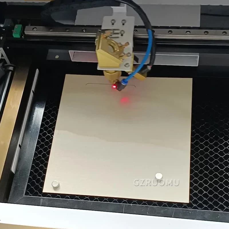 Macchina per incisione laser per incisore laser CO2 110/220V 40/50W Lightburn Tessuto Legno Acrilico Incisione digitale Intaglio Stampa