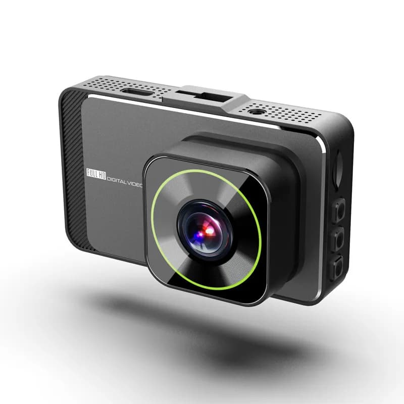 Dashcam Mini HD 3 Inch with Custom Logo, IPS Screen, Double Lens, Video Recorder, Night Vision, DVR for Customizable Car