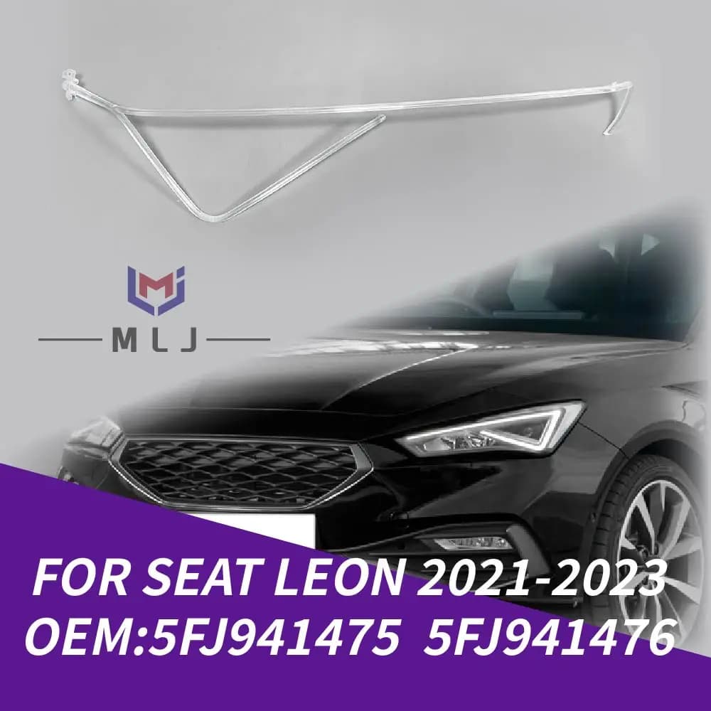 Tubo Guida Luce e Striscia LED Angel Eye per Fari, Barra Luminosa DRL Diurna, Ricambi per SEAT LEON 2021-2023