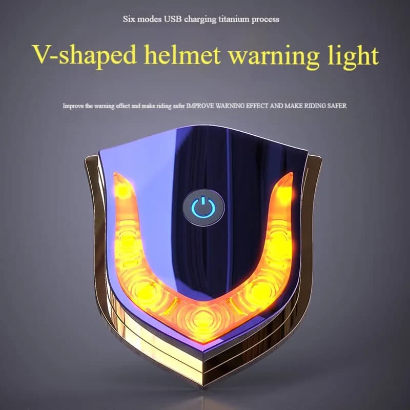 Rear lights for electric bike helmet Charging USB Warning lights for motorcycle side box Back lights for mountain bike Driving equipment