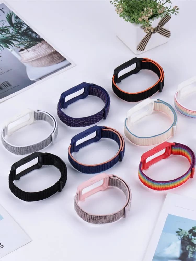 Sport Strap For Huawei Band 9 8 7 6 Smartwatch Replacement belt correa Breathable Nylon Loop bracelet for huawei band9 band8 7 6