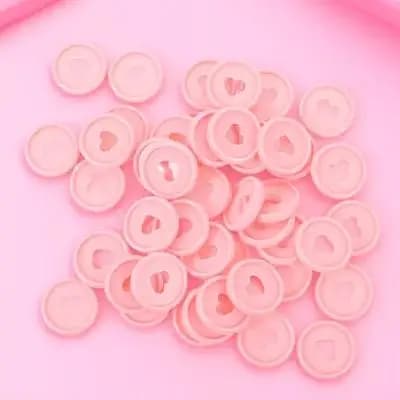 50 Pezzi Dischi Espansivi per Rilegatura a Disco Colore Macaron, Dischi in Plastica per Rilegatura a Fogli Mobili per Quaderni, Forniture per Planner, Ufficio e Scuola