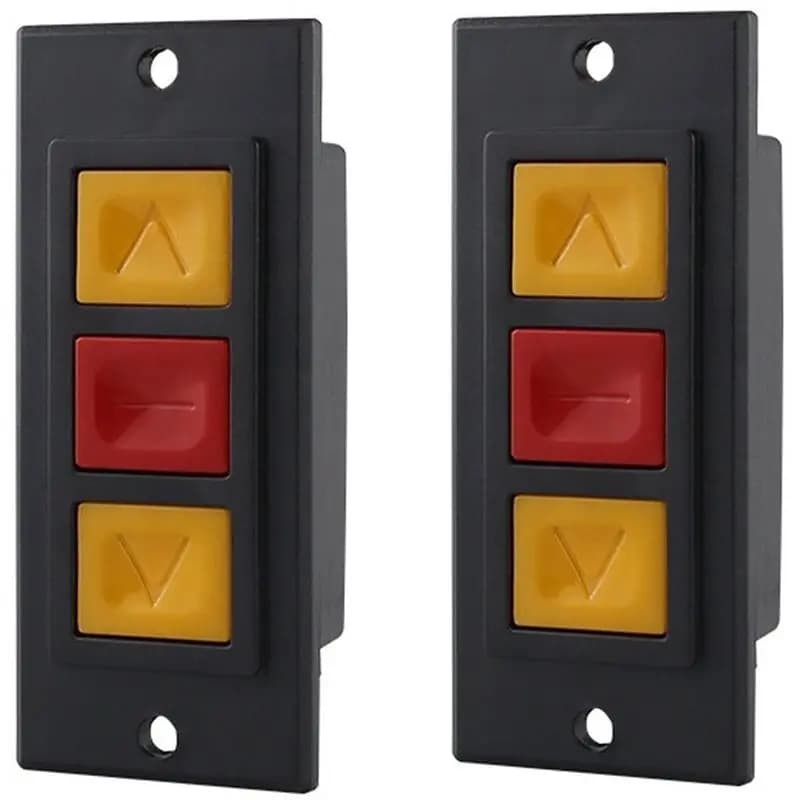 Y43A-For electric door wheel switch, garage door opener, 2 concealed button switches, mounted