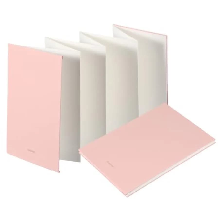 7.5x5.2 Concertina Sketchbook Watercolor Notebook, 16 Sheets 300GSM/140lb Unfold 103cm Watercolor Sketchbook Blank Travel Journ