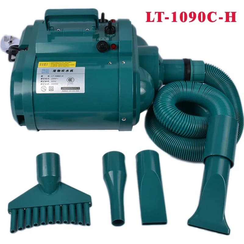 3300W Pet Hair Dryer Dog/catcher/ventilator Double Engine Winding Machine Clothes 100-240V 1090C-H