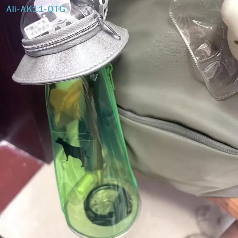 Nuova Borsa Creativa a Forma di UFO per Penne, Borsa Divertente per Giocattoli, Borsa Trasparente per Cancelleria Studenti