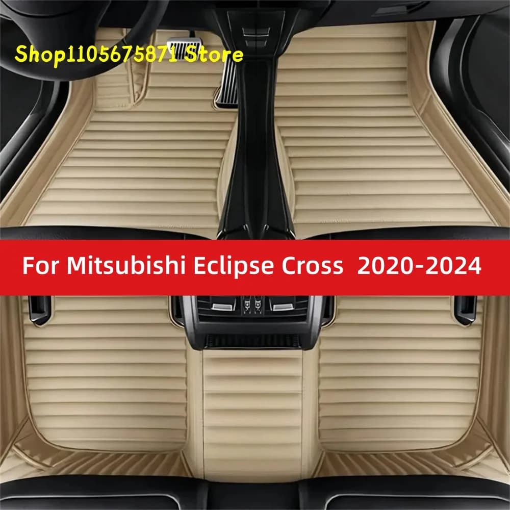 Custom Car Floor Mats Fit For Mitsubishi Eclipse Cross 2024 2023 2022 2021 2020 Car Mat Accessories Mats Carpets