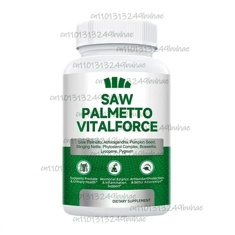 Saw Palm Supplement, Containing Antioxidant Vitamins, Supporting The Prostate, and Promoting Urinary System Health