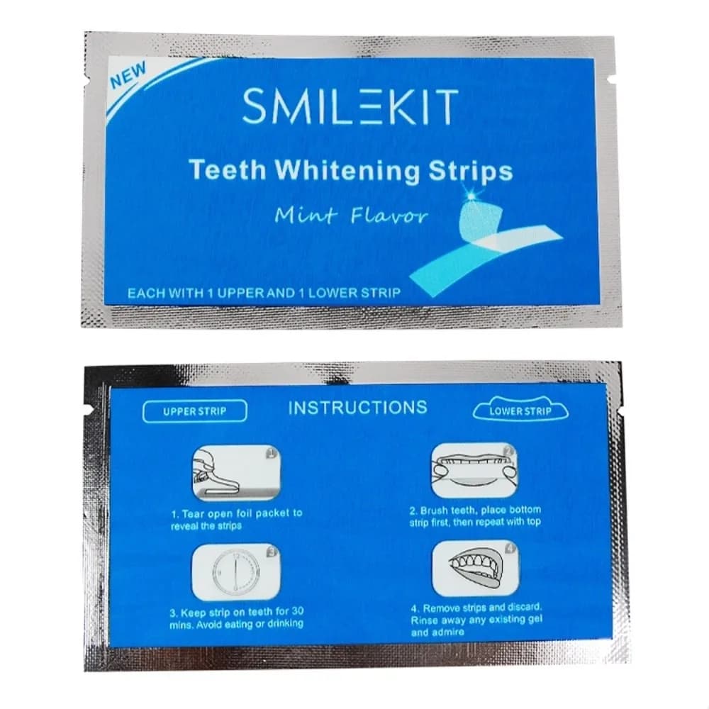 7/14pcs Professional Teeth Whitening Strip Reduced Sensitivity Effective Tooth White Strip Tooth Bleaching Strip