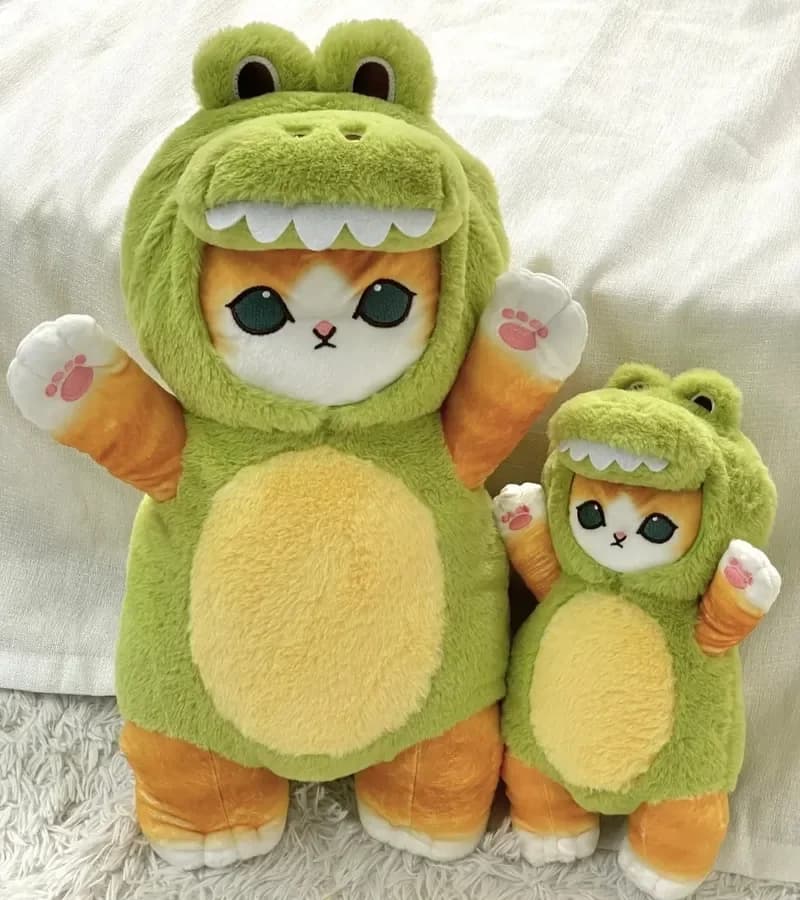 30/50 centimetri Mofusand Kawaii Cos Gatto Kawaii Animale Peluche Cosplay Animali Dinosauro Mucca Orso Carino Peluche Bambola Regalo Dei Bambini giocattolo