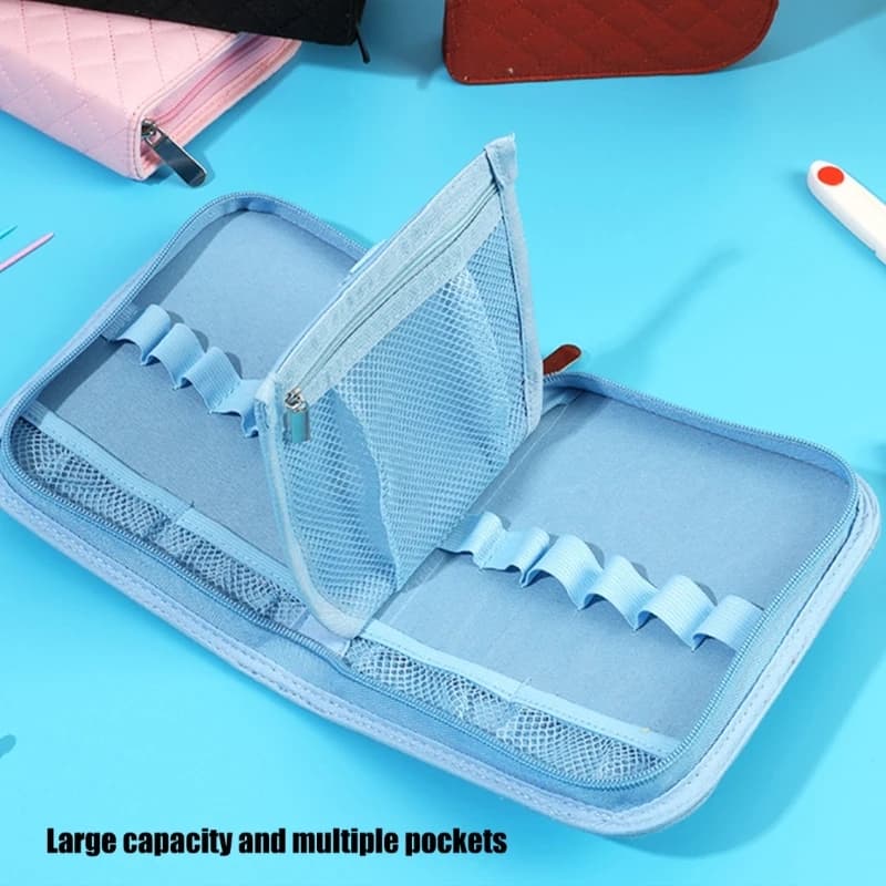 Custodia per uncinetto Borsa vuota per per uncinetto per uncinetto, maglieria, articoli per cucire, accessori per
