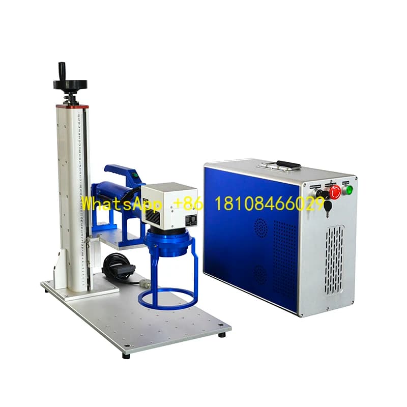 20w 30w 50w 50w Fiber Laser Engraving and Marking Machine for Metal