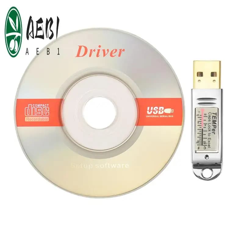 AEB1-Usb Termometro Sensore di temperatura Registratore dati per PC Windows Xp Vista/7