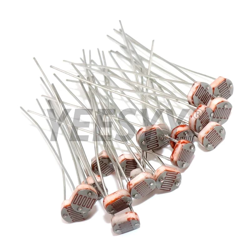 20PCS LDR Photo Light 5528 5537 5506 5516 5539 Per Arduino FAI DA TE Resistore Sensibile Fotoelettrico Fotorerano 5528