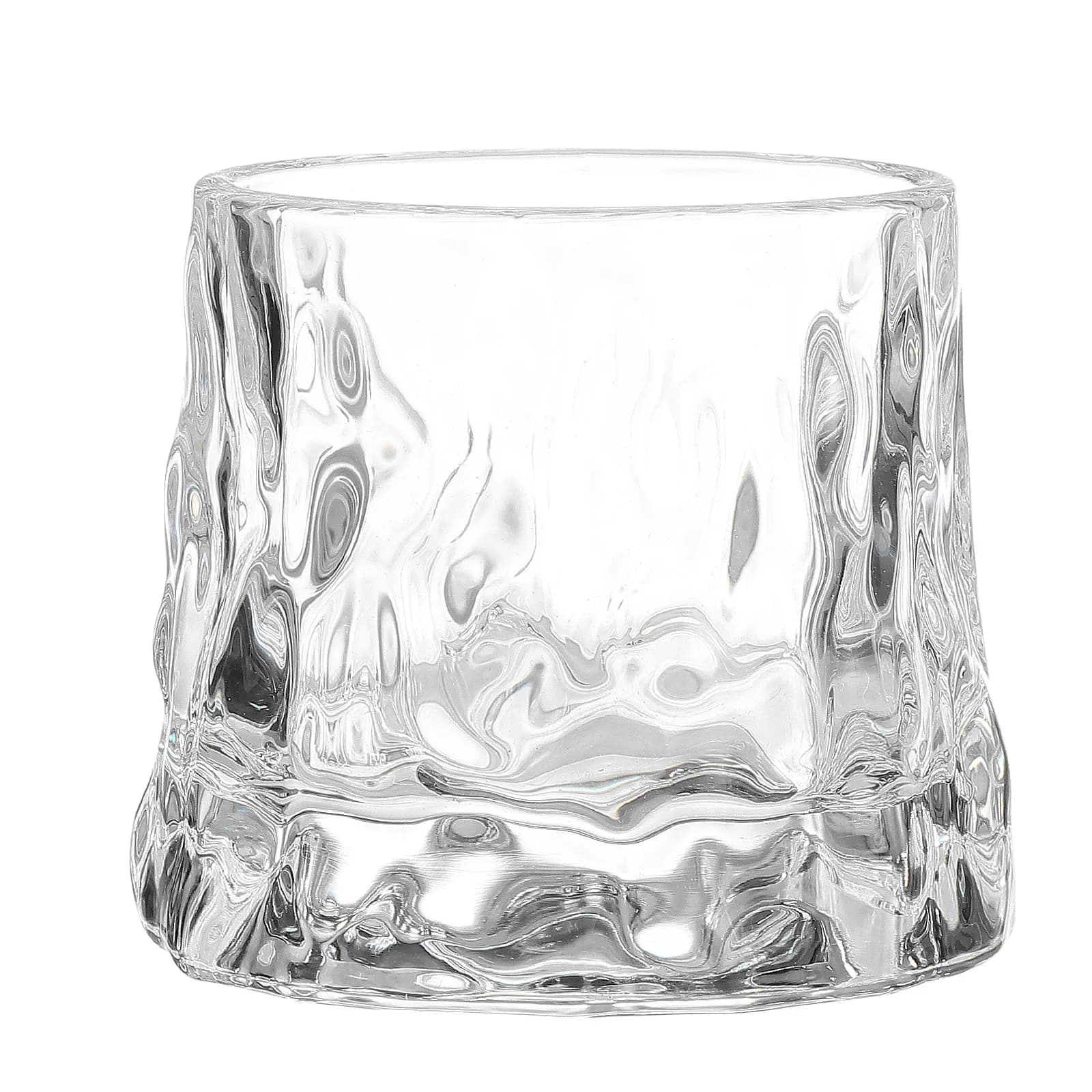 1Pcs Hammered Whiskey Glass Cup Premium Healthy Material Thickened Bottom Wine Cup for Red Wine Whiskey Home Decor