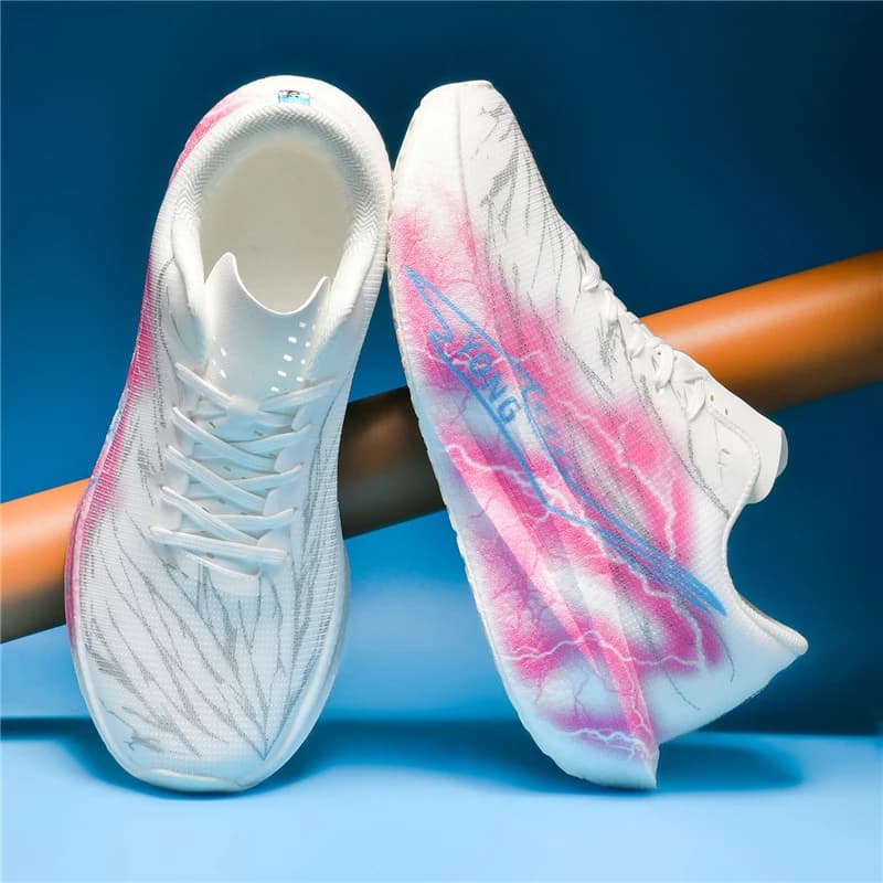 35-44 Maratona Scarpe da corsa da uomo Donna Road Jogging Suola morbida Ammortizzazione Scarpe da allenamento sportive Mesh Leggero Comodo Sneakers da uomo