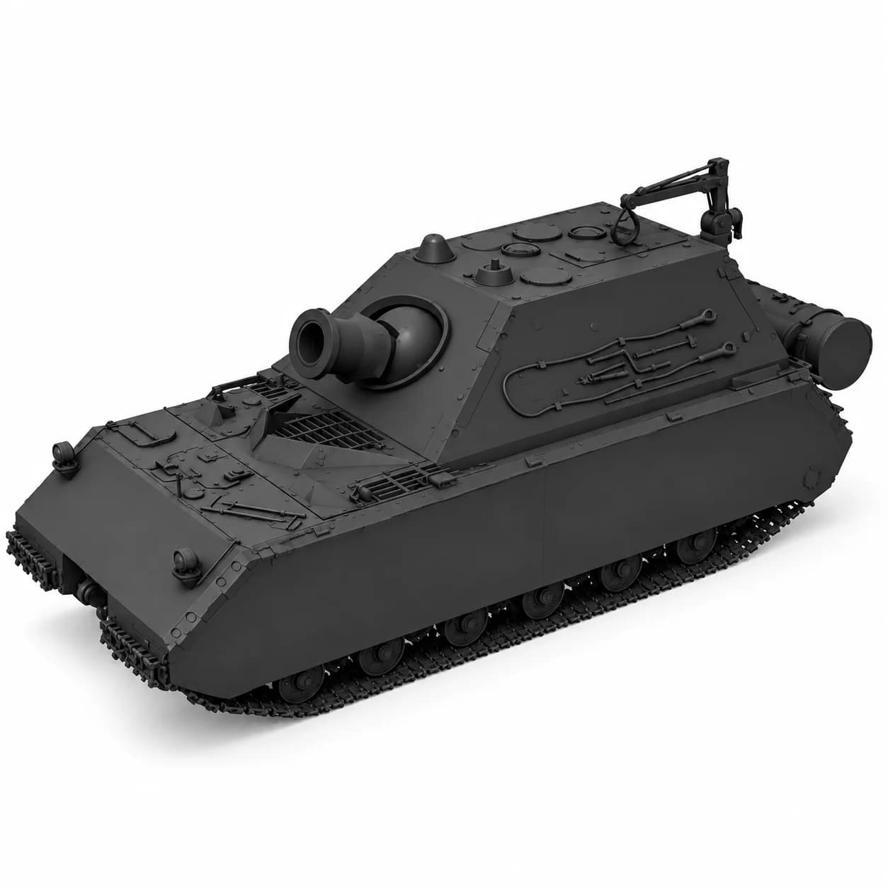 SSMODEL 1/72/ 1/100 1/144 1/200 Multi-Scale Sturmmaus Ausf.B German superheavy tank resin model kit TSS0325
