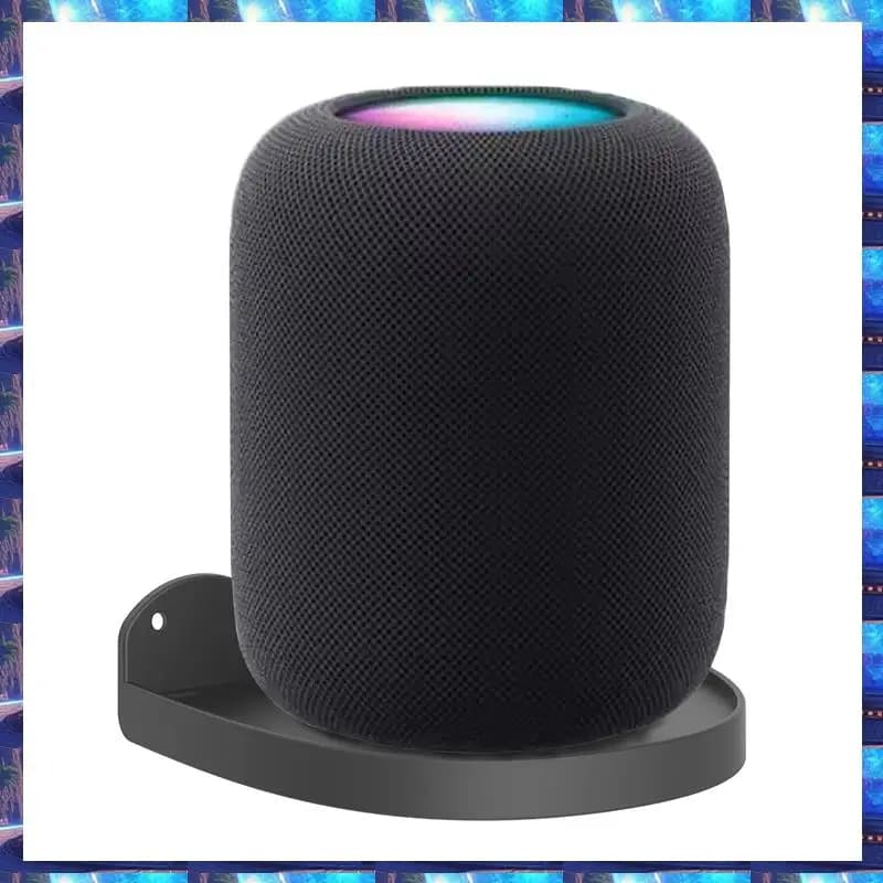 Supporto audio da parete 2025 Supporto per altoparlante Bluetooth Supporto per cassa armonica Previene la caduta per Homepod, supporto audio da parete