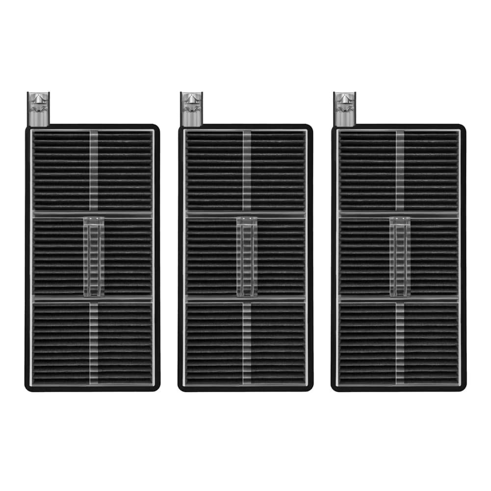 3PCS Filtri HEPA Filtrazione efficiente Filtro leggero intuitivo per Dreame PER X50 Pro Robot Aspirapolvere Parti