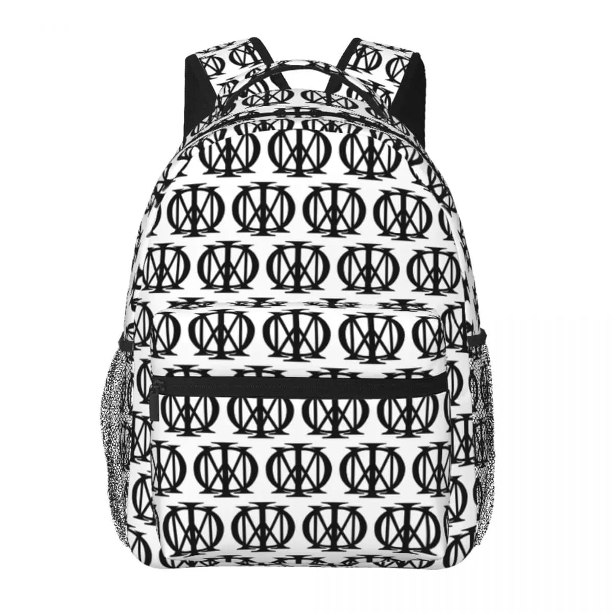 Black Dream Backpack Student Boys Girls BookBag Kids School Bag Computer Shoulder Bags for Men Women
