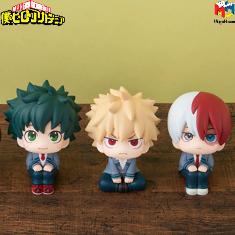 LookUp My Hero Academia Midoriya Izuku Anime Figura Boku no Hero Academia Bakugo Katsuki/Toga Himiko Action Figure Doll Toy Gift
