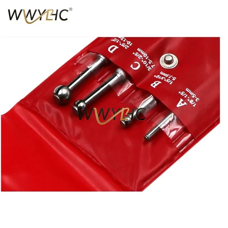 Suitable for 3‑13mm 4Pcs Telescopic Inside Gauge Adjustable Manual Measuring Tools