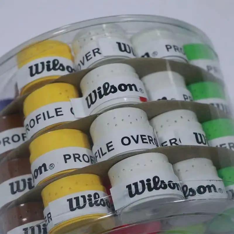 15PCS Wilson Tennis Rack Overgrip sweat band Absorption Grip PU Badminton Rack Grip Tennis Grip Padel Rack Grip