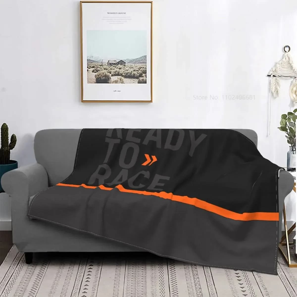 Pronto per correre Coperta in morbido pile caldo flanella Enduro Cross Motocross Bitume Bike Life Coperte da tiro per divano Biancheria da letto Trapunta