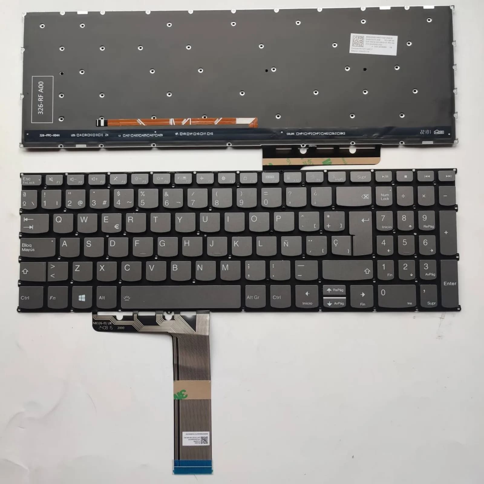 RU SP layout USA per tastiera portatile Lenovo IdeaPad Slim 3 15IAH8 3 15ABR8 3 15AMN8 3 15IAN8