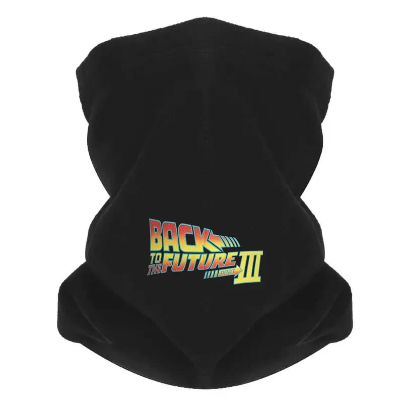 Back Future III film Uomo Sciarpa da esterno Maschera Ghetta per il collo Cappello Berretto da donna Copricapo Antivento Mantieni caldo Inverno Multifunzionale