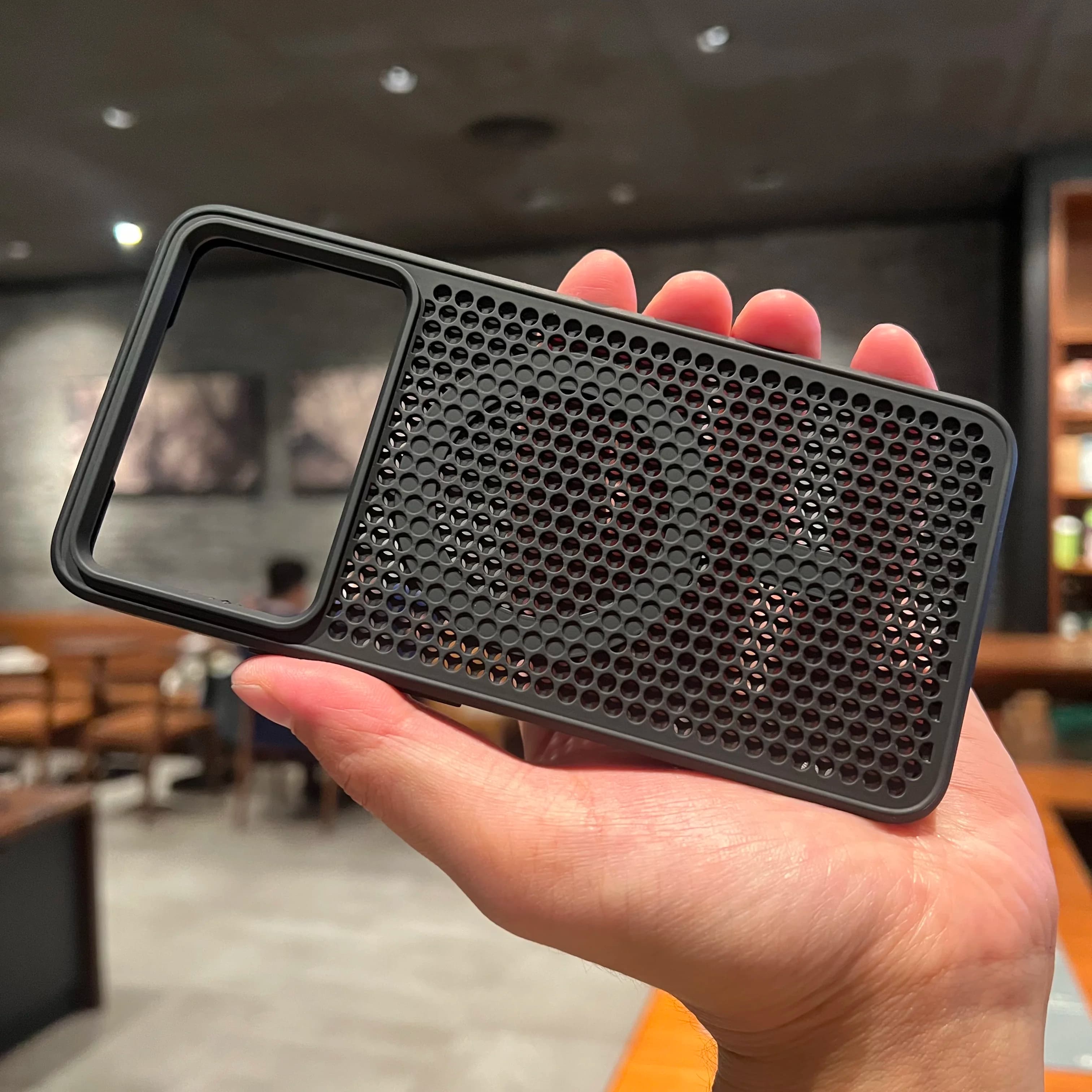 For Xiaomi Poco F6 Pro Case Honeycomb Heat Dissipation Breathable Magnetic Back Cover For Xiaomi Poco F6 Pro Shell