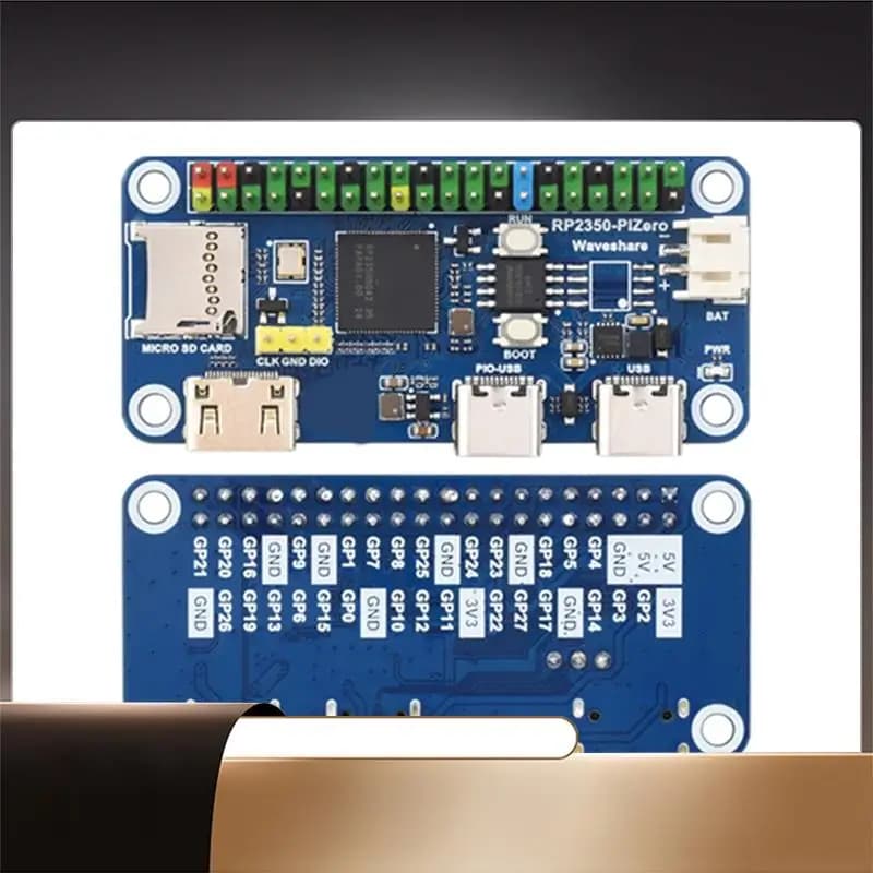RP2350-Pizero For Raspberry Pi Pico 2 RP2350B PSRAM DVI Development Card For -Compatible-X64A