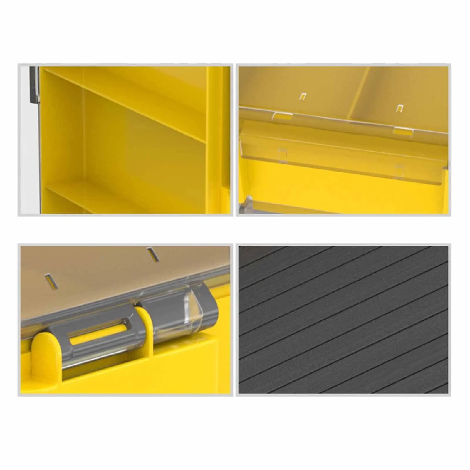 Multifunction Portable Fishing Tool Box, Waterproof Container Reinforced for Fishing Equipment in Moscow, Hooks and baits