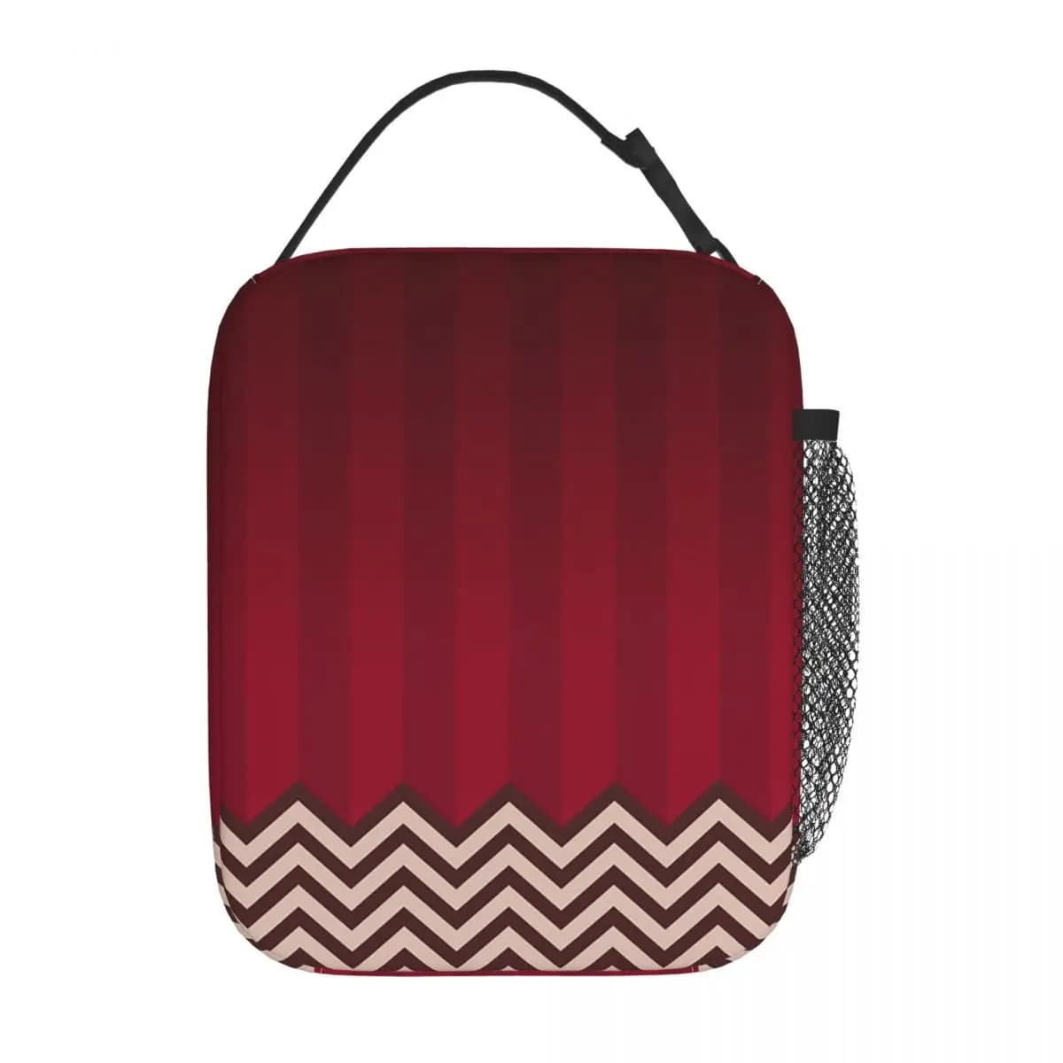 Twin Peaks Red Room Insulated Lunch Bag for Women Office Cooler Thermal Food Box Tote Portable Lunch Boxes Container