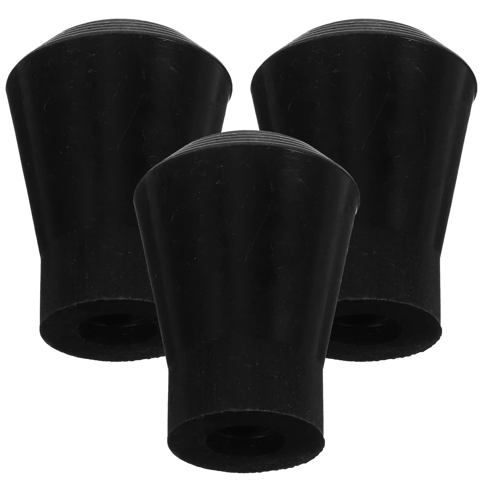 Set di 3 Cuscinetti per Supporto Batteria, Piedini in Gomma Antiurto, Protezione per Pavimento, Compatibili con la Maggior Parte dei Supporti per Batteria, Facili da Sostituire, Ricambi Inclusi