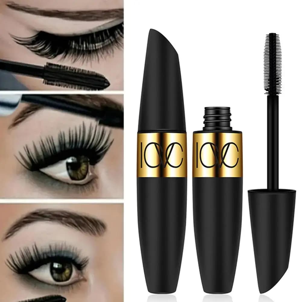 Mascara in Fiber Primer for Eyelashes Thickness 3D Natural Long-Term Natural Raincoat with sweat proof Lashes Woman makeup
