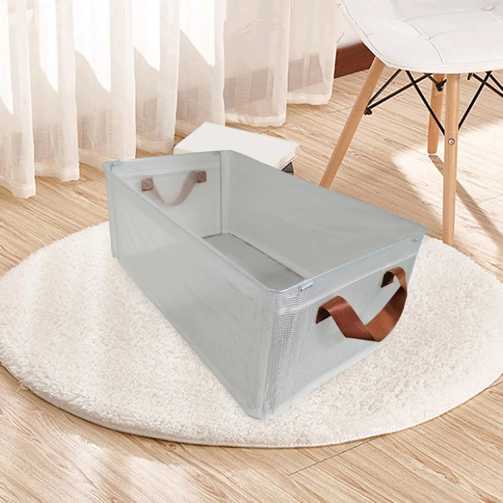 Contenitore portaoggetti rettangolare per vestiti, giocattoli, camera da letto e armadio dei bambini