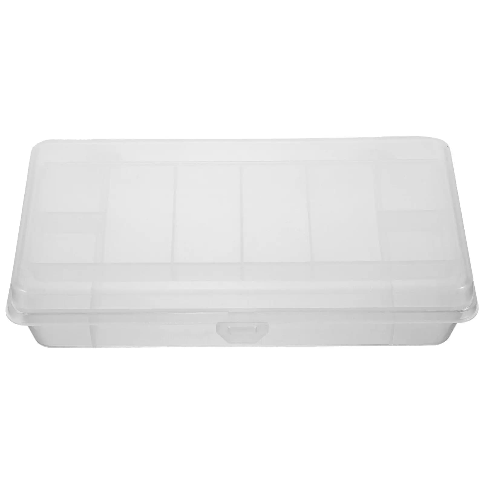 Scatola Porta Attrezzatura da Pesca in Plastica Resistente con Scomparti Multipli per Ami, Esche, Lenze