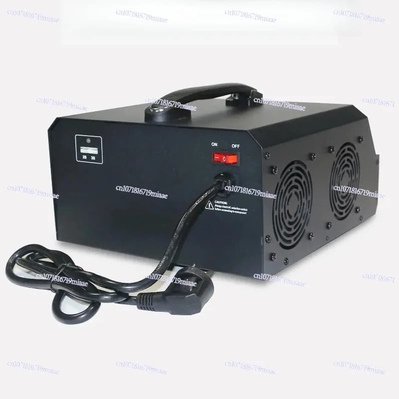 Caricabatterie UP2800W ad Alta Potenza per Batterie al Litio 6-14S, Ricarica Bilanciata 25A a Doppio Canale per Macchine Agricole e di Protezione delle Piante