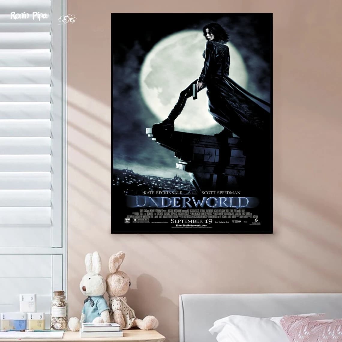 Underworld Classic Movie Poster Stampa artistica su tela Pittura Immagini murali Soggiorno Decorazioni per la casa (senza cornice)