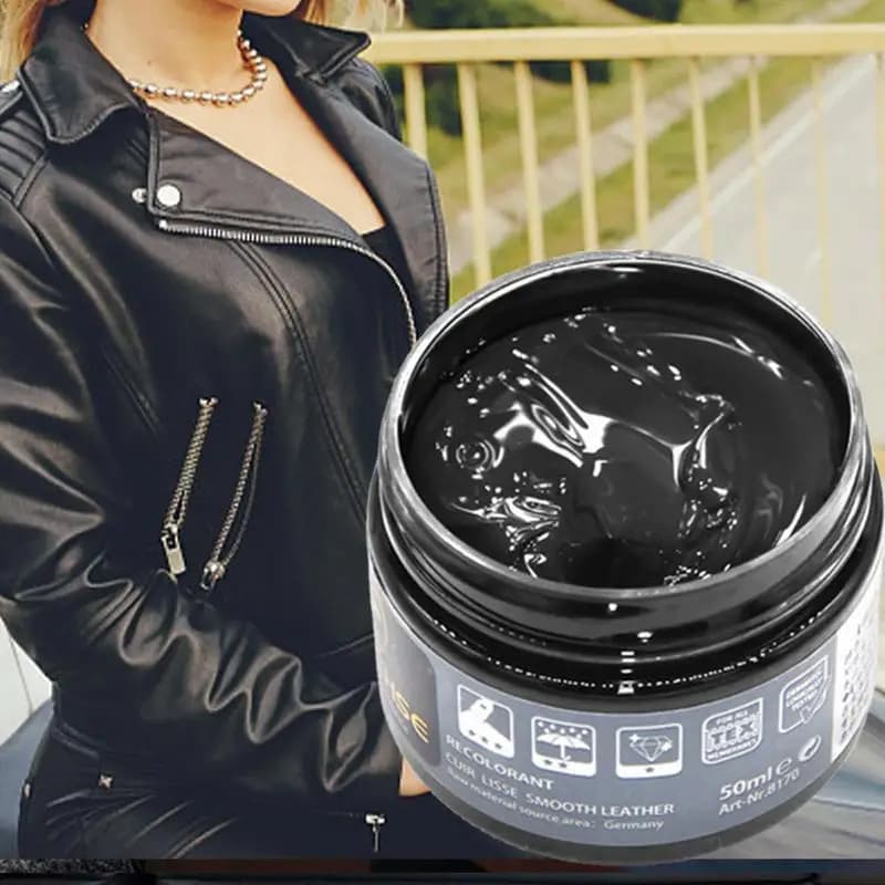Balsamo per pelle crema per pelle da 50 ml per borsa per pantaloni in pelle Scarpe Mobili Seggiolini auto Lucidatura Nutrimento Cura Manutenzione