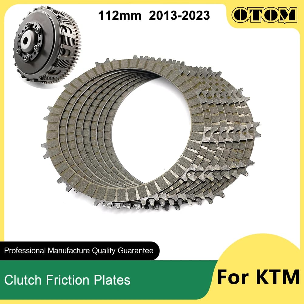 OTOM 2023 Per EXC SX XC XCW TC TE TX EC EX MC 112mm Dischi Frizione Fodera In Ferro Disco KTM HUSQVARNA GASGAS Pit Dirt Bikes